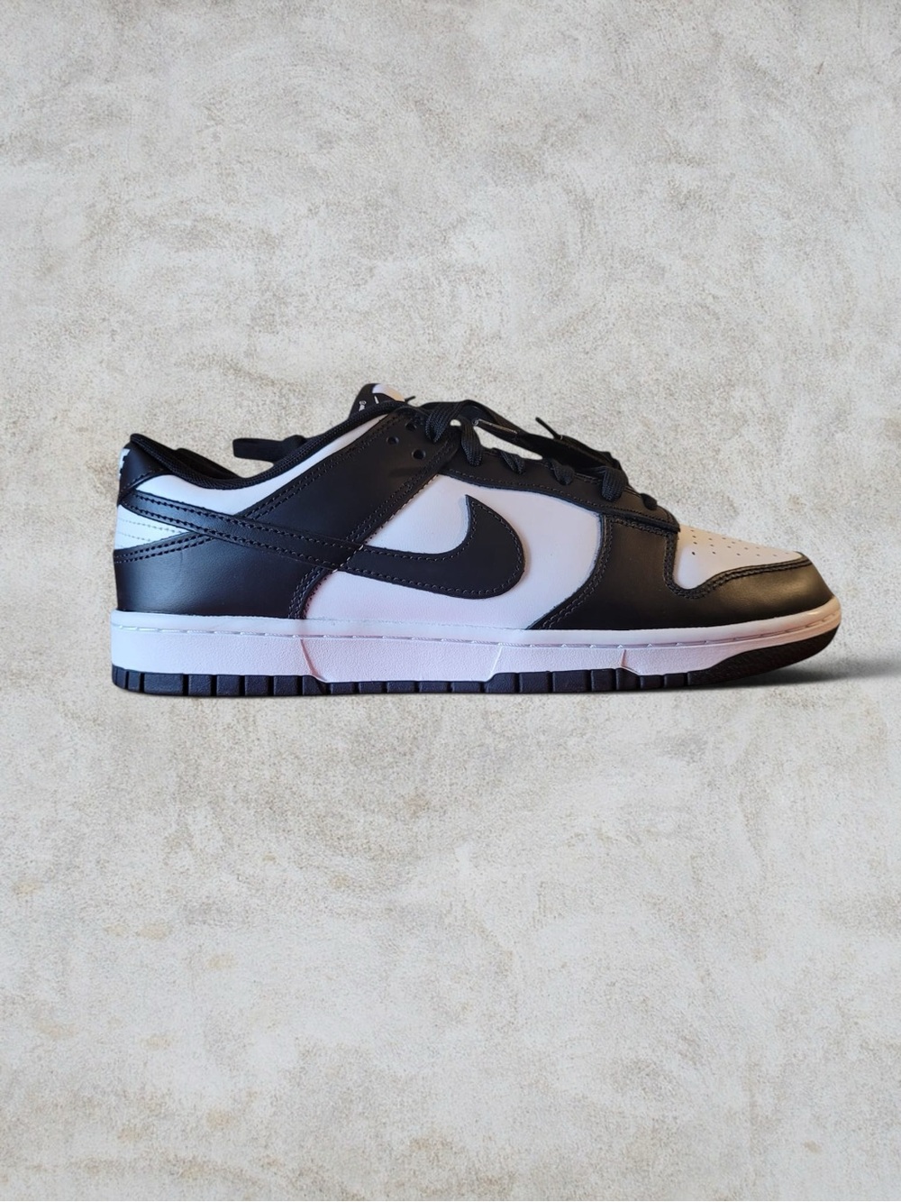Nike Dunk Low Retro "Panda," Black and White Low-Top Dunk-Style Sneakers